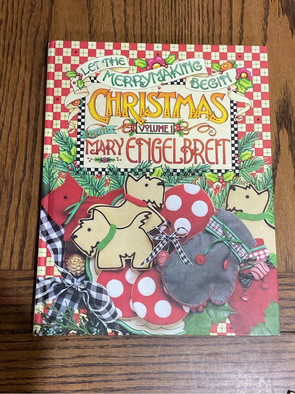 Mary Engelbreit Cookbooks: Dining Out & Christmas V 1.